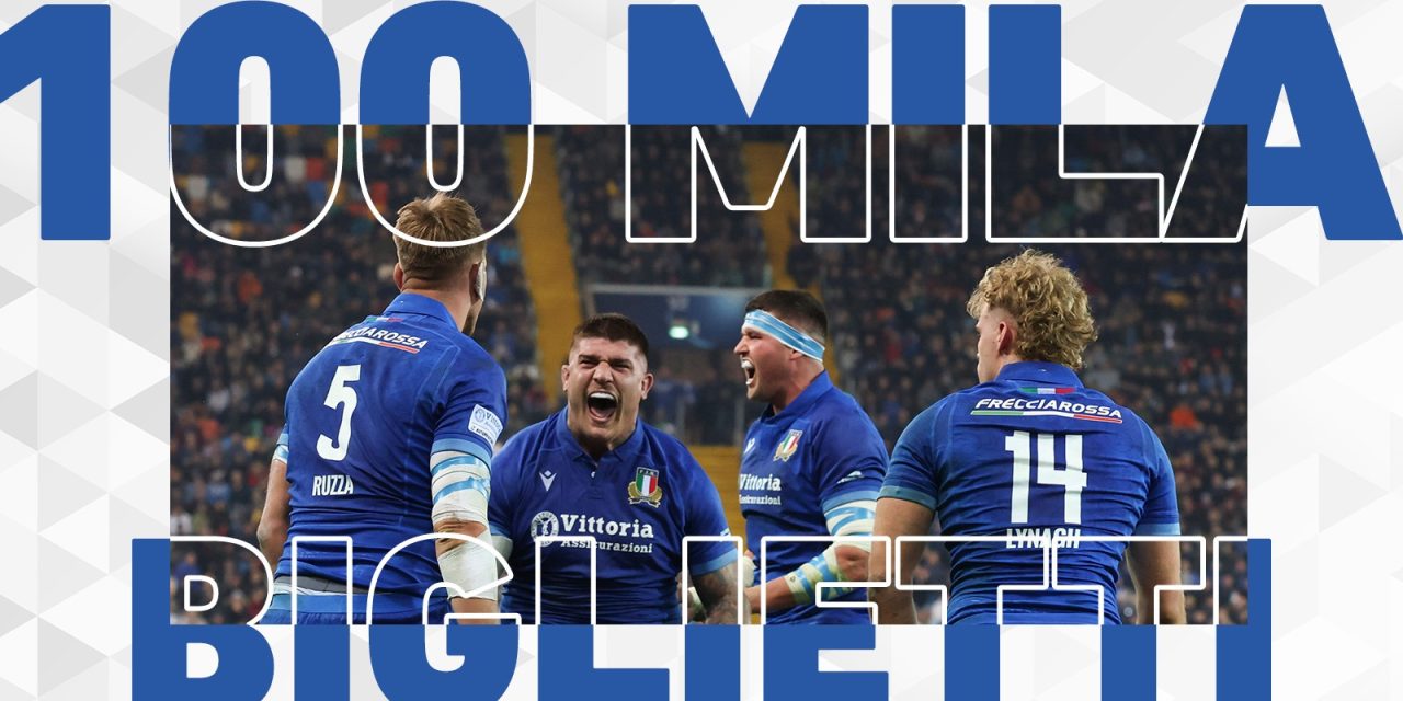 Guinness Men’s Six Nations 2025, venduti già centomila biglietti per le gare interne