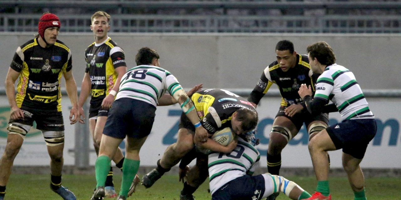 Natale in vetta per il Tiesse Rugby Calvisano: campione d’inverno con una giornata di anticipo