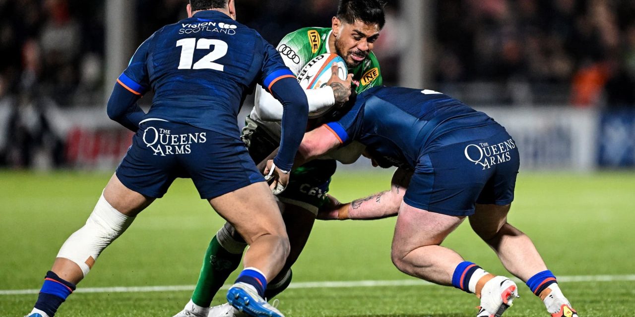 A Edimburgo un punto di bonus per i Leoni che perdono 50-33