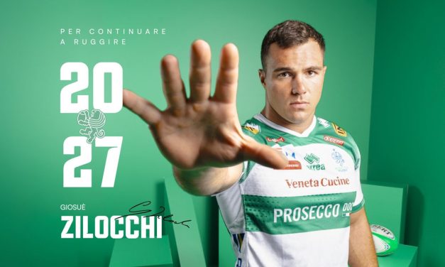 Benetton Treviso: Giosuè Zilocchi rinnova fino al 2027