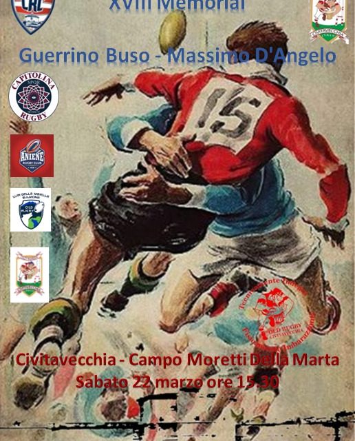 Sabato a Civitavecchia il memorial Buso-D’Angelo dedicato alla categoria old