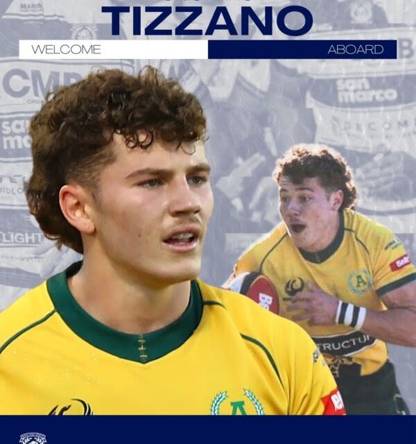 Il trequarti italo/australiano Cristiano Tizzano firma per il Mogliano