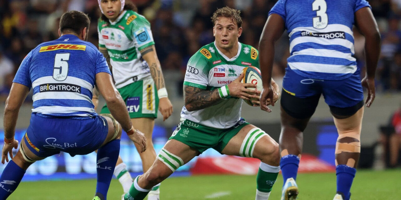 A Città del Capo il Benetton Rugby cede 56-5 agli Stormers