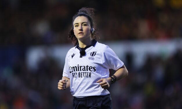 Clara Munarini, Lauren Jenner e Matteo Liperini nel panel degli arbitri per la Rugby World Cup 2025 in Inghilterra. La composizione completa del panel per la RWC
