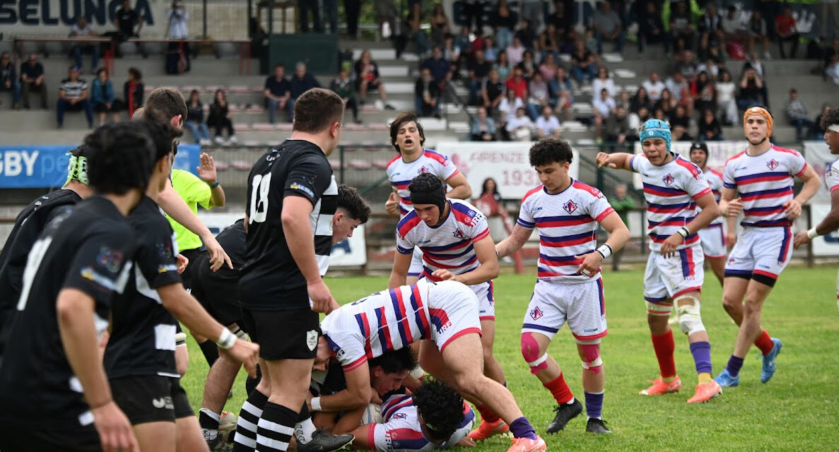 UNIONE RUGBY FIRENZE – Under 18: vittoria nel derby con il Prato e conquista del terzo posto nel campionato Titolo