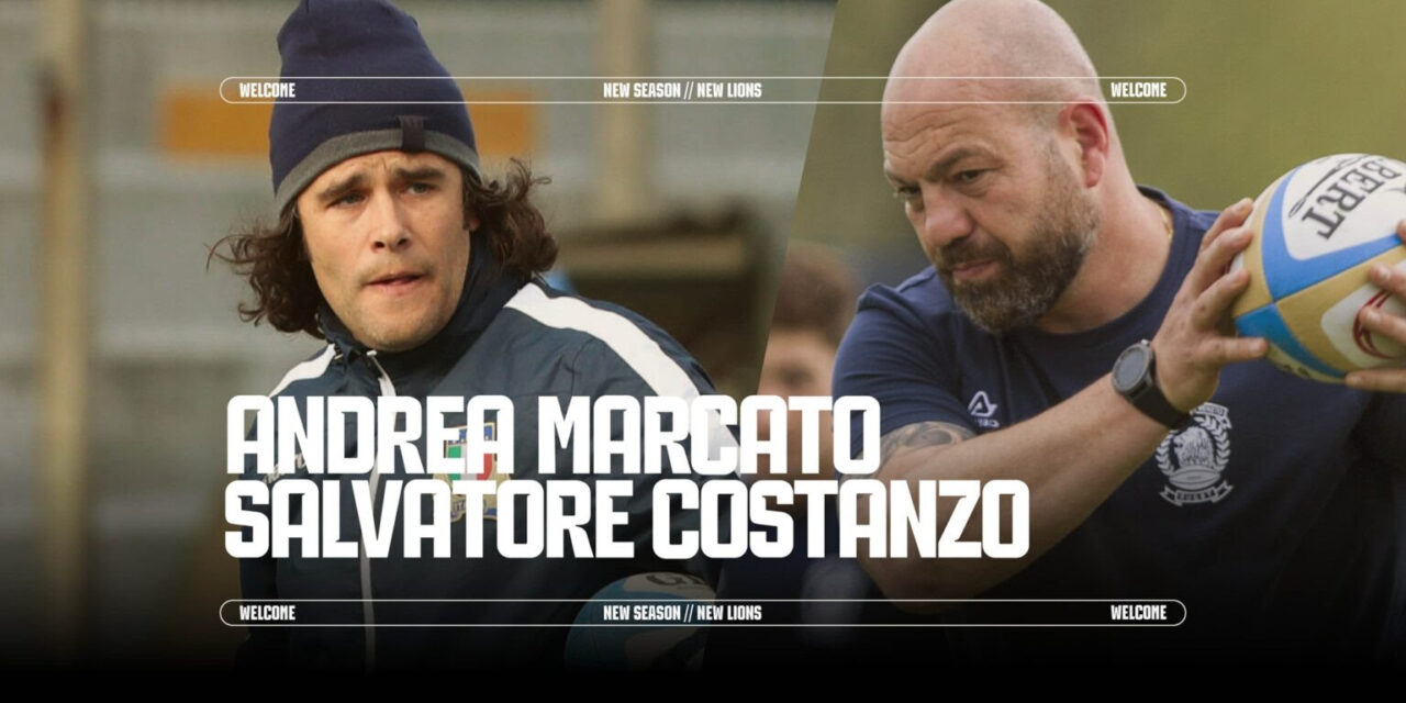Andrea Marcato e Salvatore Costanzo nello staff del Benetton Rugby