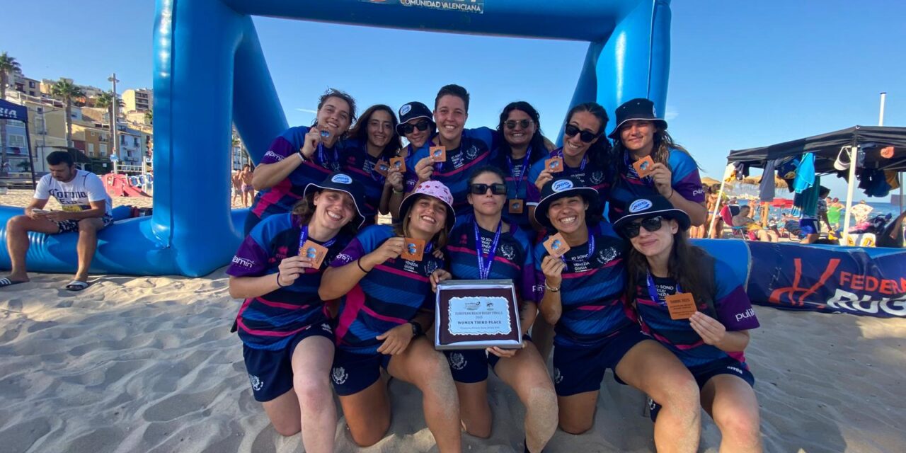 Beach Rugby Femminile: il Forum Iulii Invitational conquista il terzo posto in Europa!