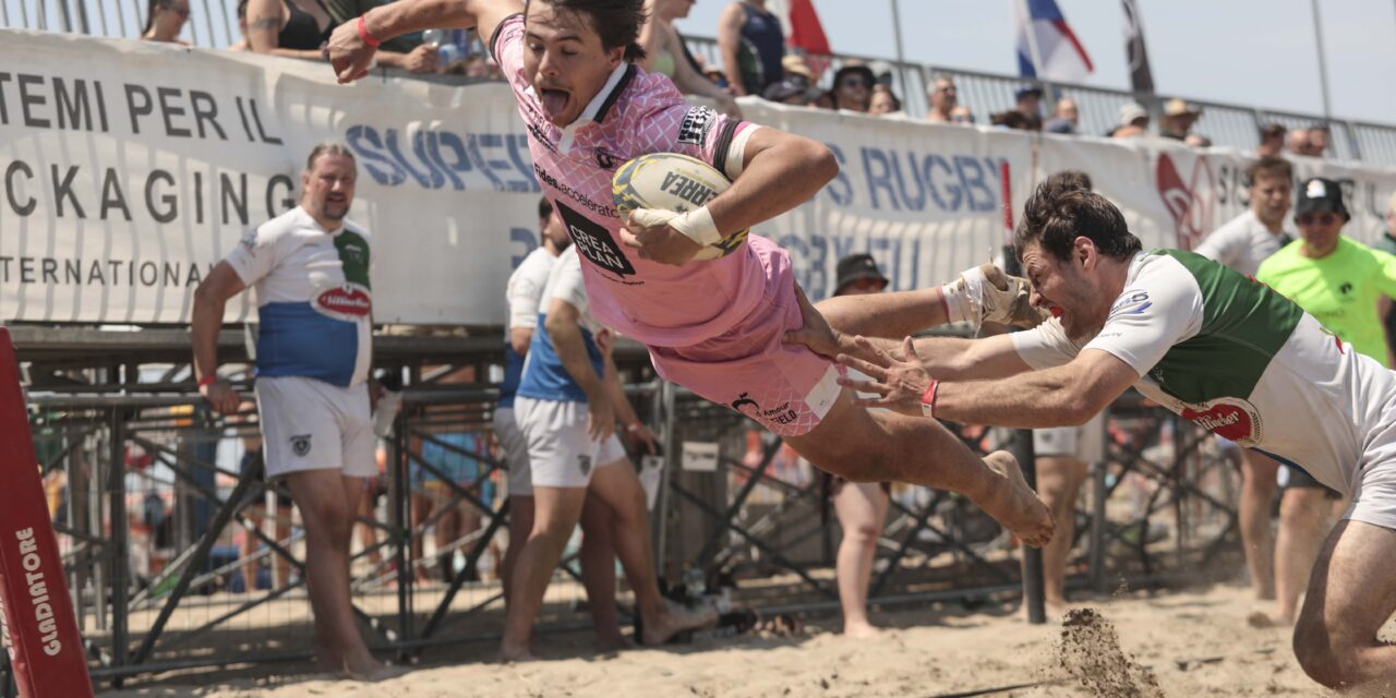 Beach Rugby di Lignano Sabbiadoro: nella Tappa Europea vincono Crazy Crabs e Sabbie Mobili, tra maschile.e femminile