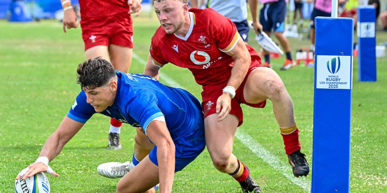 World Rugby U20 Championship, l’atto finale sorride agli Azzurrini, che battono il Galles 31-23 a Rovigo e concludono settimi, miglior risultato di sempre